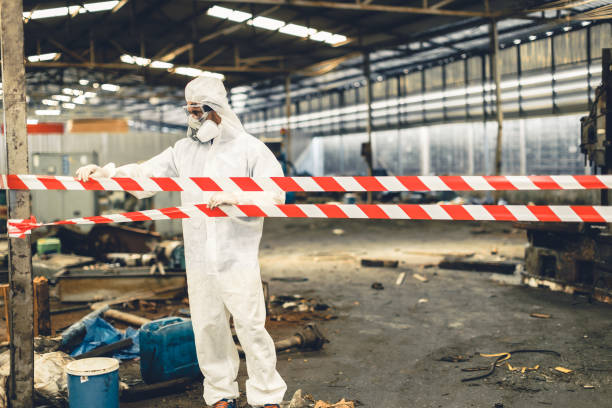 Professional Odor Removal technician working in West Liberty, OH
